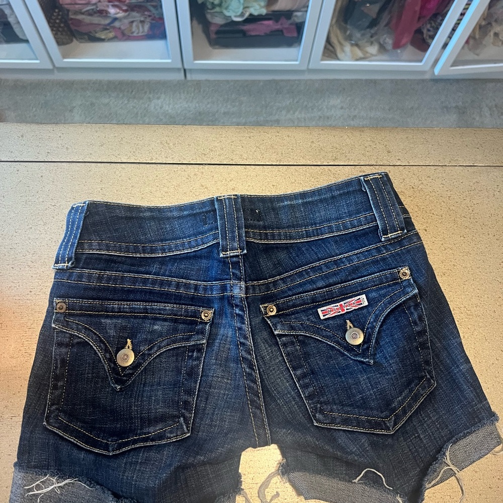 Hudson Jeans Dark Blue Women's Jean Shorts